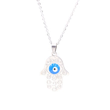 Load image into Gallery viewer, Hamsa Hand Evil Eye Necklace Pendant
