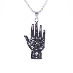 Hamsa Hand Pendant Necklace