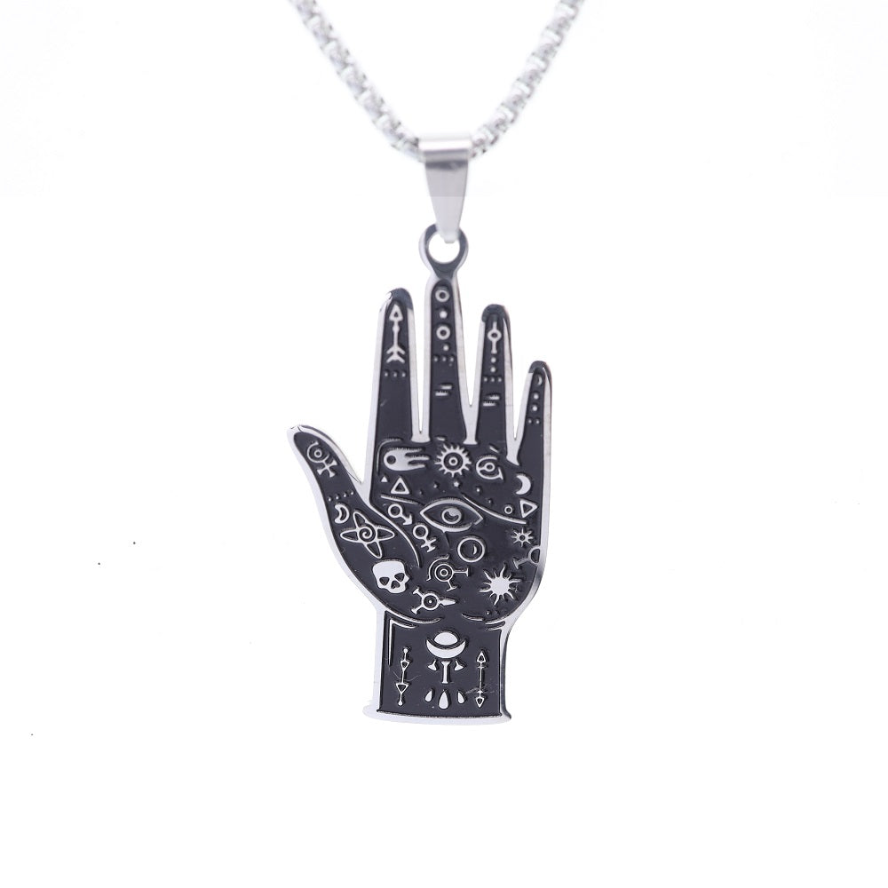 Hamsa Hand Pendant Necklace