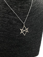 Load image into Gallery viewer, Unicursal Hexagram Necklace
