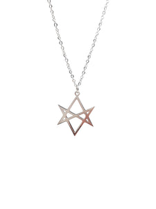 Unicursal Hexagram Necklace