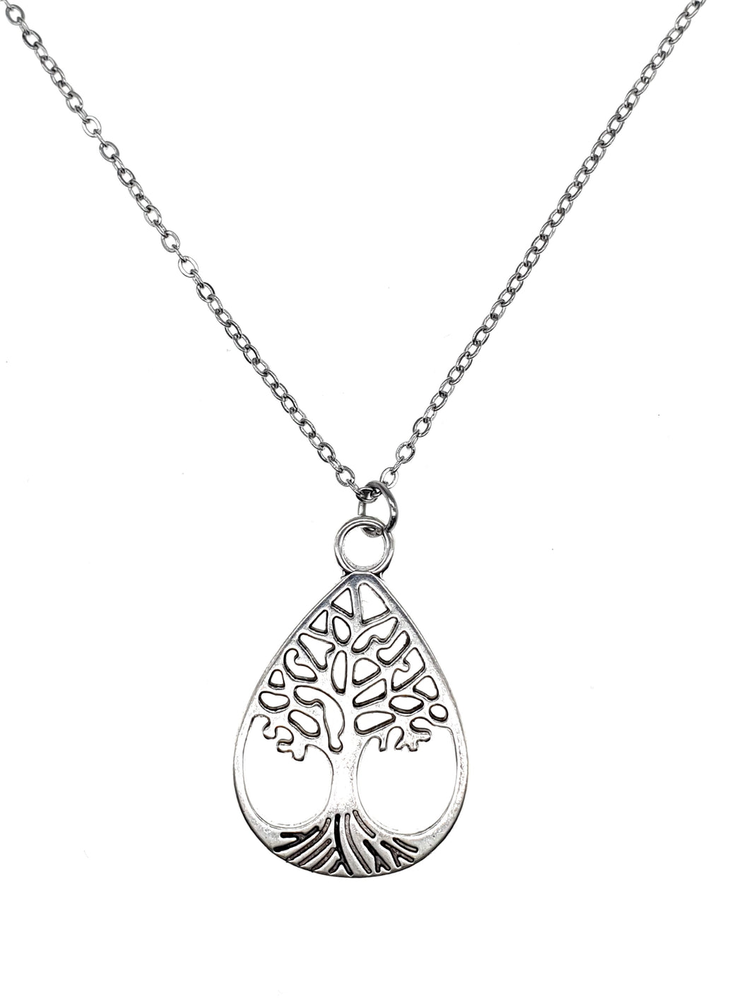 Tree of Life Silver-Tone  Necklace