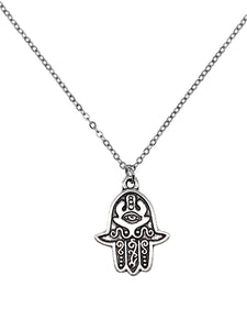 Hamsa Hand Necklace Pendant