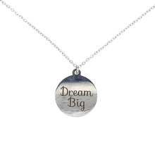 Load image into Gallery viewer, Dream Big Pendant Necklace on Friendship Wish Card
