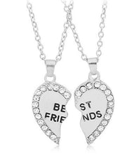 Load image into Gallery viewer, Friendship Pendant Necklace for 2 on Friendship Card
