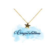 Load image into Gallery viewer, Gold Star Necklace Pendant
