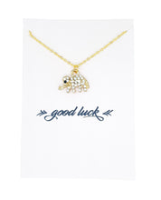 Load image into Gallery viewer, Elephant Necklace Pendant Good Luck Card
