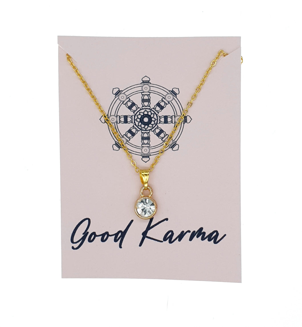 Good Karma Necklace Pendant