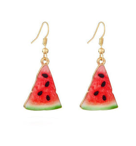 Watermelon Dangle Earrings