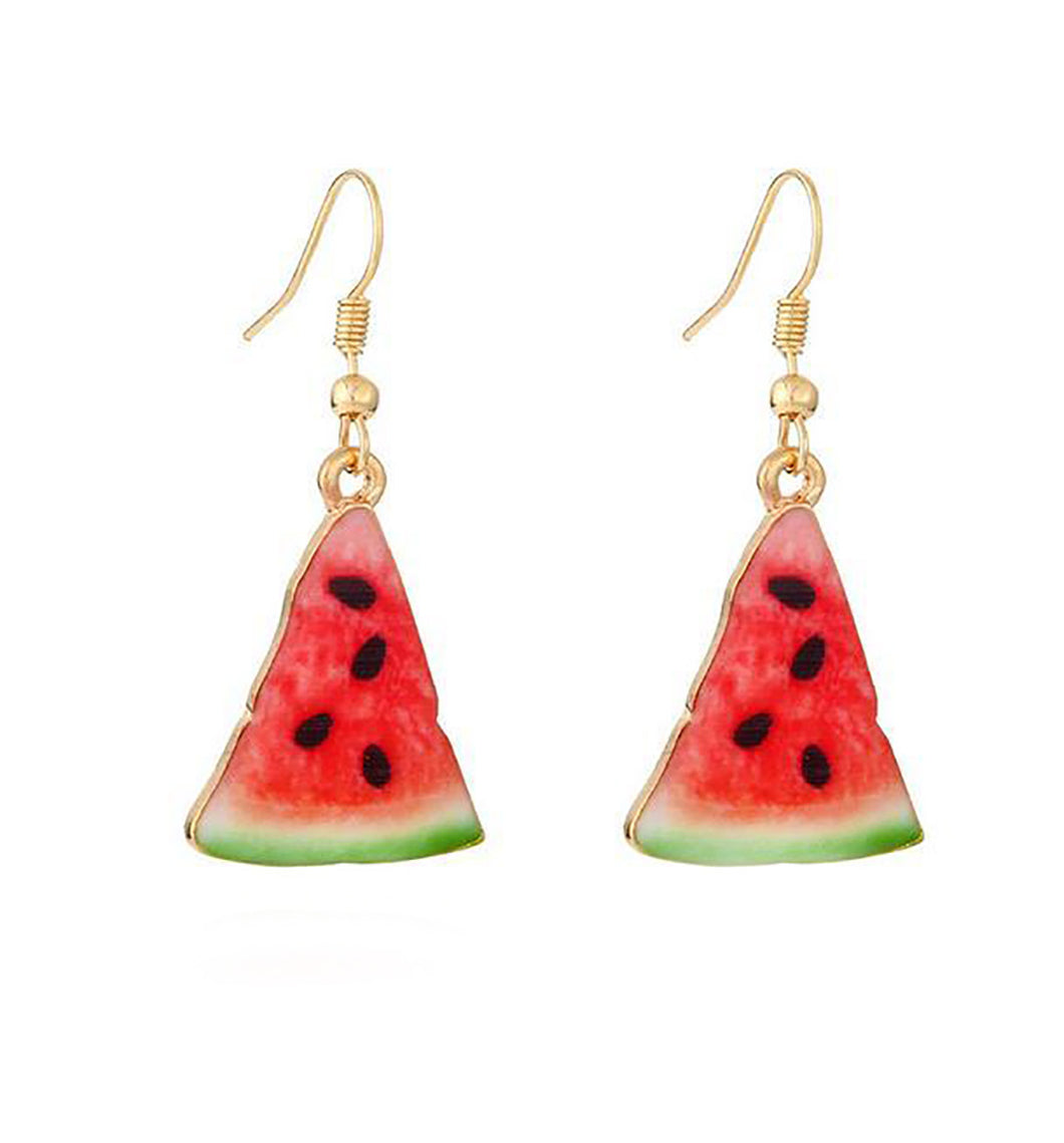 Watermelon Dangle Earrings