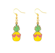 Load image into Gallery viewer, Pineapple Drop Earrings
