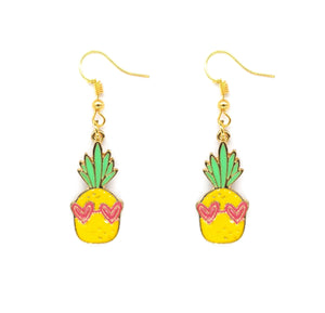 Pineapple Drop Earrings