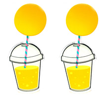 Load image into Gallery viewer, Pop Soda Acrylic Drop Earrings
